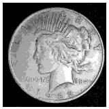 1922 United States Peace Silver Dollar