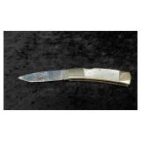 Taylor Cutlery 1980 Elk Horn Folding Knife