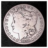 1880 Morgan Silver Dollar