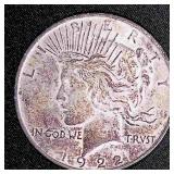 1922 Peace Silver Dollar