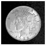 1922 Peace Silver Dollar