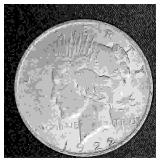 1922 Peace Silver Dollar