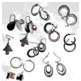 10 Pairs of Various Ladies earrings