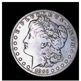 1885 Morgan Silver Dollar