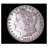 1884 Morgan Silver Dollar