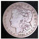 1921 Morgan Silver Dollar