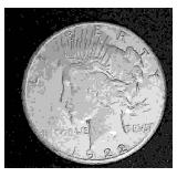1922 Peace Silver Dollar