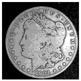 1901 Morgan Silver Dollar