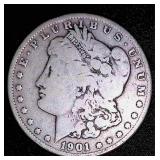 1901 Morgan Silver Dollar