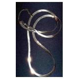 14K Gold Harringbone link Chain