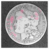 1901 Morgan Silver Dollar