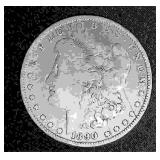 1890 Morgan Silver Dollar