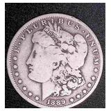 1889 Morgan Silver Dollar