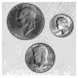 1776-1976 bicentennial, Liberty Dollar, Kennedy