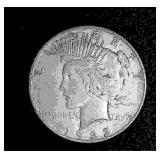 1923 Peace Silver Dollar