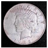1923 Peace Silver Dollar