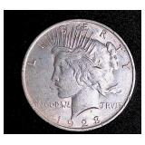 1923 Peace Silver Dollar