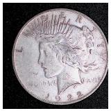 1922 Peace Silver Dollar