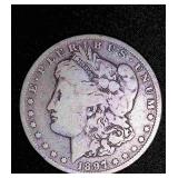 1897 Morgan Silver Dollar