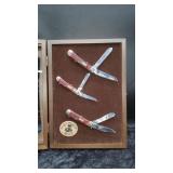 W.R. Case & Sons Cutlery, 3 Knife Trapper Set, Mad