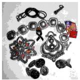 Broches, pins and Misc.