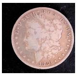 1880 Morgan Silver Dollar