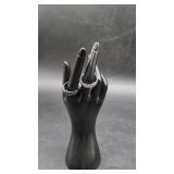 Tungston Carbied Mens size 12 3/4 Ring and Misc