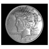1924 Peace Silver Dollar