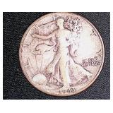 1943 Walking Liberty Half Dollar