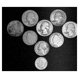 Mixed coin lot, Various dates