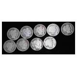 9 Barber Dimes