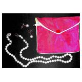 14K Gold Pearl Necklace and 18K gold and Pearl