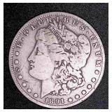 1891 Morgan Silver Dollar