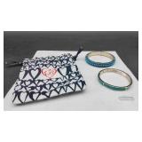 Brighton Turquoise Bangle Bracelet and Misc