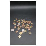 Lot of Various Foreign Coins