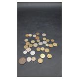 Lot of Various Foreign Coins