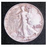 1942 Walking Liberty Half Dollar