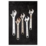 5 Adjustable Wrenches