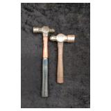 2 Ball Peen Hammers