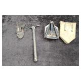Camping Shovel & NRA/ILA Hatchet