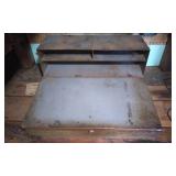 Metal Tabletop Desk/Storage Cabinet