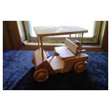Handmade Wooden Golf Cart