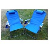 2 Mainstay Oversized Lawn Chairs