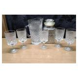 Anchor Hocking Wexford Pressed  Glass