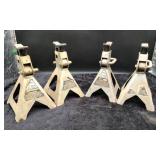 4,  3 Ton Jack Stands