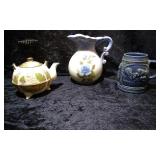Ceramic Teapot,Pitcher and Mug