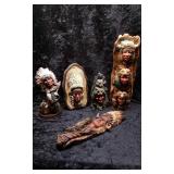5 Indian Figurines