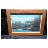 Frame Covered Brigde Place Mat
