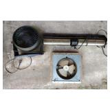 3 Electric Fans