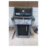 Weber 2 Burner Propane Grill on Wheels
